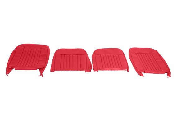 Triumph Herald 1200 and 12/50 Front Seat Trim Kit - Matador Red - RH5132RED